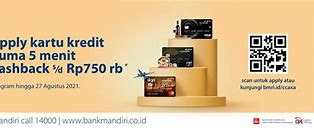 Welcome Bonus Kartu Kredit Mandiri